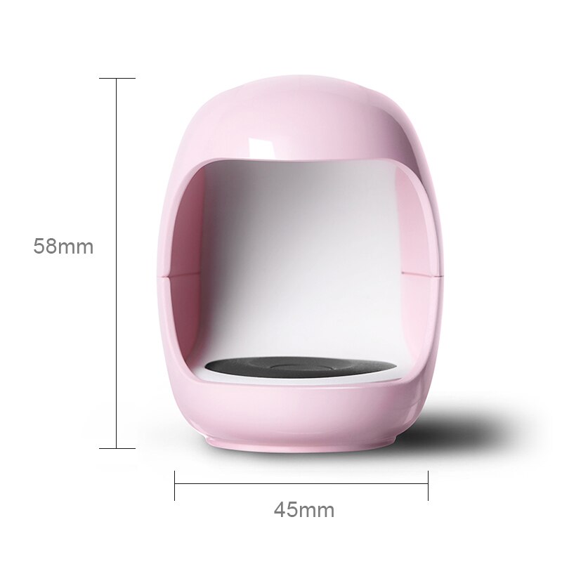 Eivorm 3W Nail Led Uv Lamp Nail Dryer Drogen Lamp Voor Alle Gel Polish Nali Art Gereedschap Draagbare 30 S Fast Dry Nail Lamp Machine