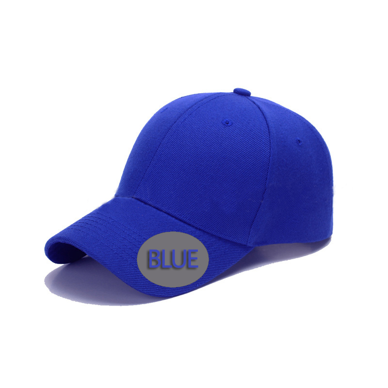 Baseball Cap For Men Women Summer Hat Solid Color Velcro Adjustable Unisex Spring Shade Hip Hop Men Baseball Cap Black White: GRAY