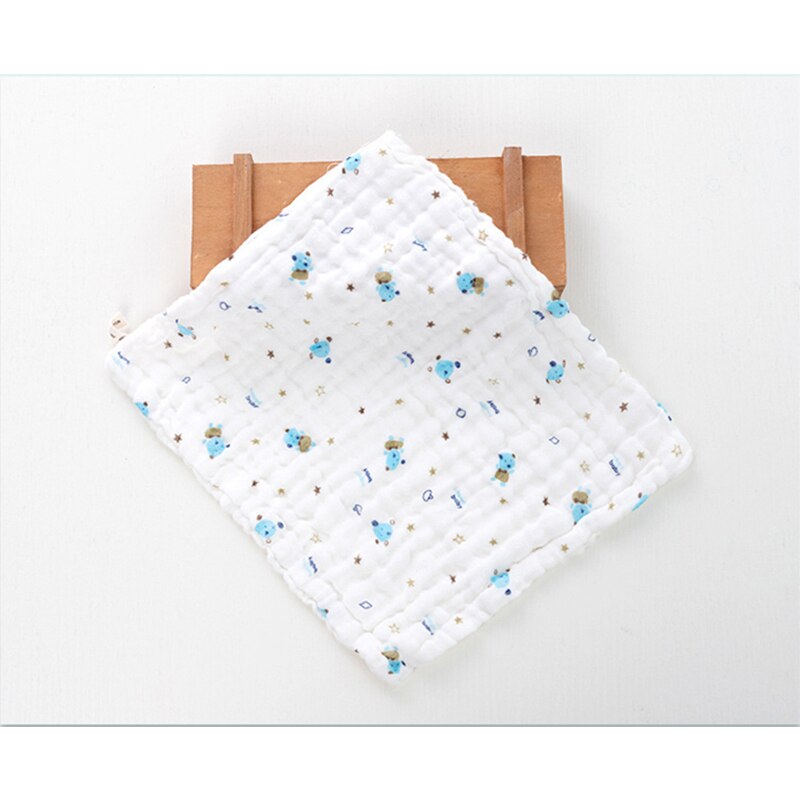 Slabbers Jongen Meisje Water Absorberen Mond Handdoek Burp Doek Vierkante 6 Lagen van Hoge Dichtheid Katoenen Baby Sjaal Burp baby Washandje