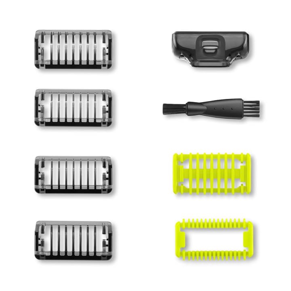 Brangdy Guide Kammschutz für One Blade QP2520 QP2630 QP2724 QP2834 QP6510 QP6520 QP6531 Elektrorasierer Bartschneider: Blau