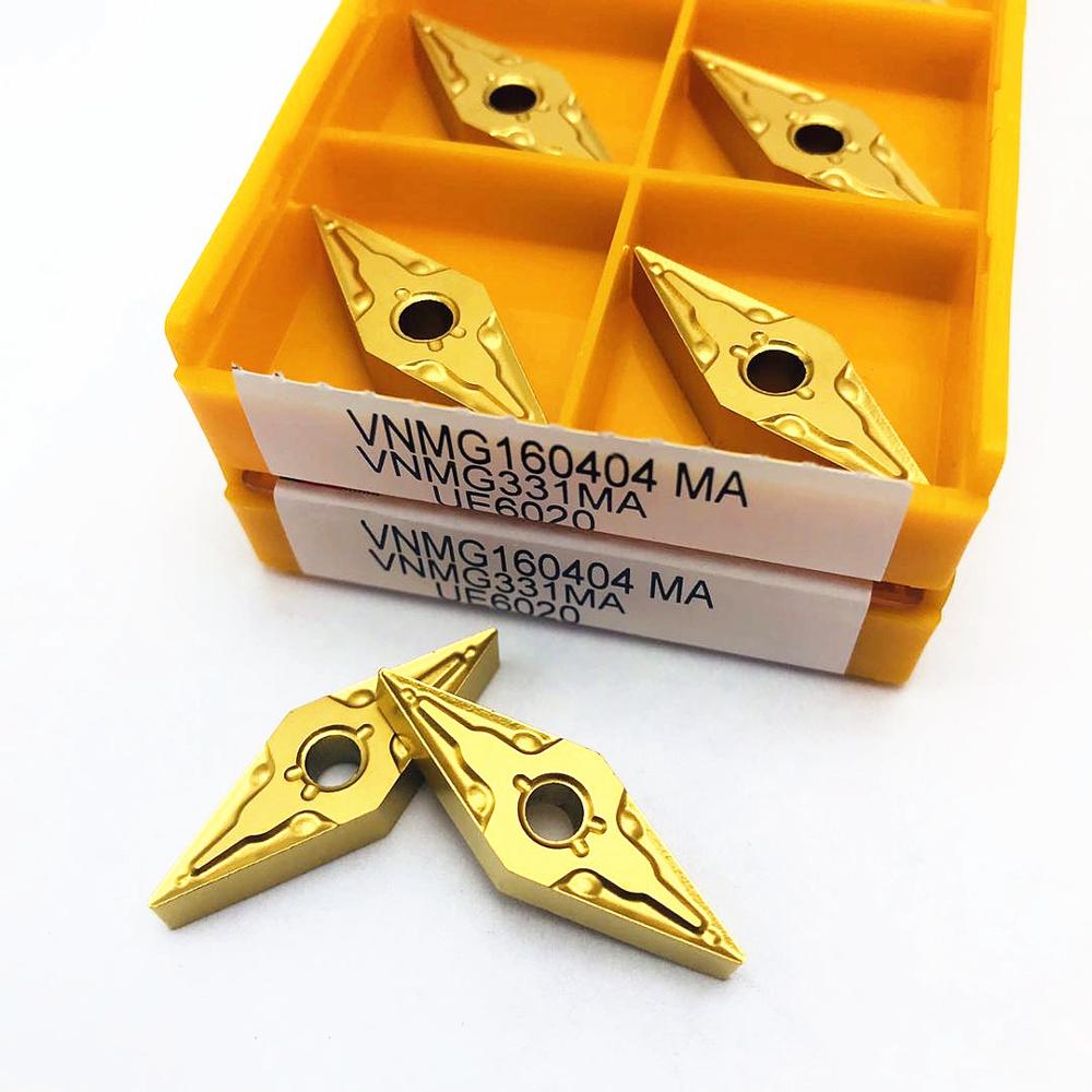 VNMG160408 VNMG160404 UE6020 VP15TF US735 herramienta de torneado externo, inserto de carburo, herramienta CNC, herramienta de torneado de metal, inserción VNMG