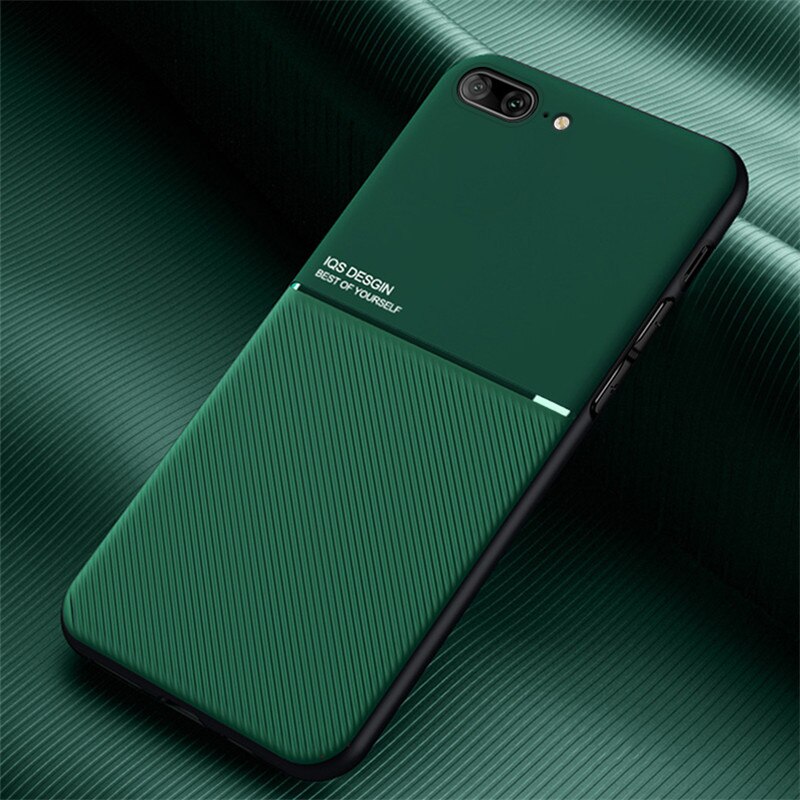 Magnetische Case Voor Iphone 7 Case Magnetische Telefoon Case Op Hoesje Iphone 7 Plus Case 360 Siliconen Cover Voor iphone7 7 Plus Cover: iPhone 7 / green