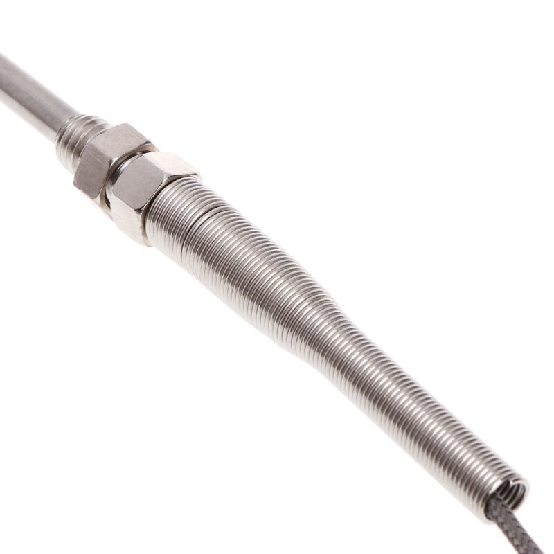 Fil de capteur de température PT100, câble M8, sonde de Thermocouple 1M, 100mm 3 fils