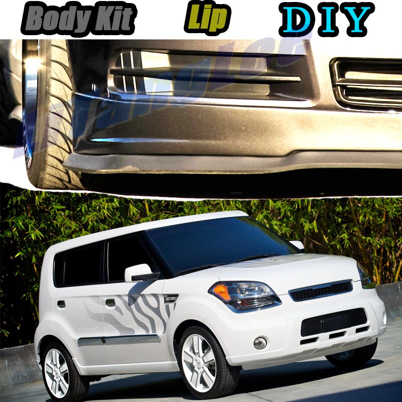 Auto Bumper Lip Voorspoiler Rok Deflector Voor Kia Ray ~ Tune Auto Gemodificeerde Body Kit Vip Hella flush Lippen