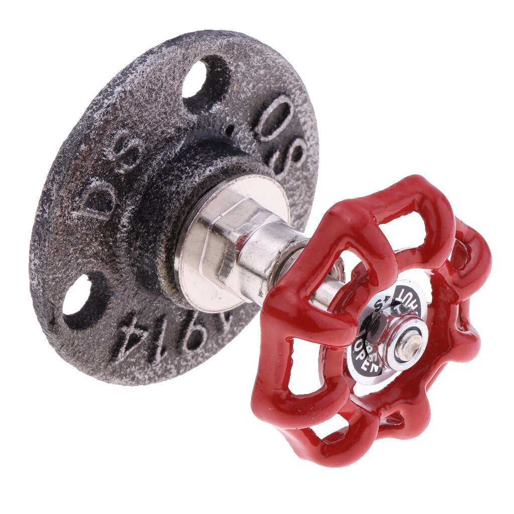 Single Coat Hanger Hook Door Wall Bath Chrome Multi Uses Hanger Holder Hooks, Industrial Style, Rustic Coated Finished: Black