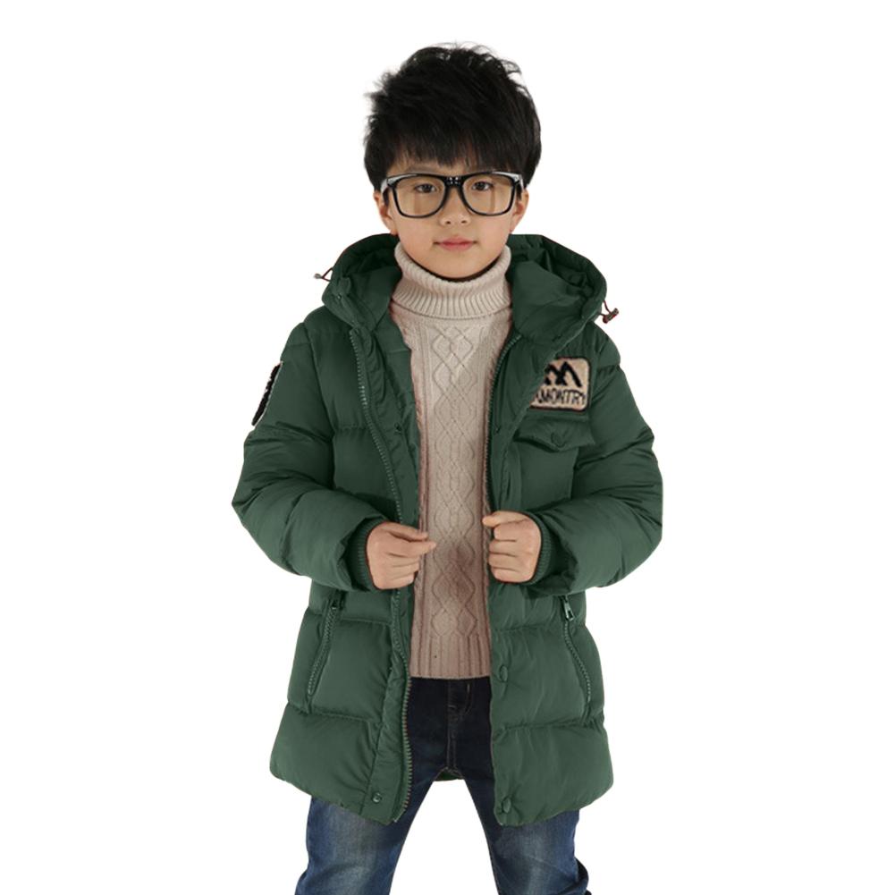 Kleinkind Baby Unten Mantel freundlicher Jungen Sport Karikatur Winter Vlies Nähte lässig Langarm Täglichen warm Verdicken Vlies Oberbekleidung