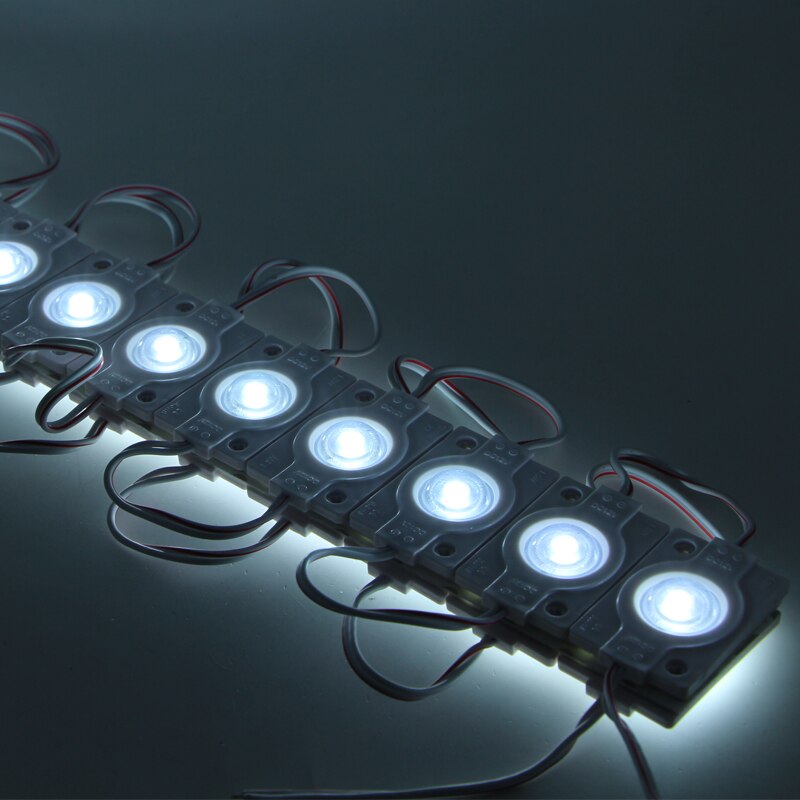 LED Module licht 3030 Ulter helderheid 2 W 12 V COB licht Reclame lamp Waterdicht Led Teken Backlights Wit strip licht 10 stks