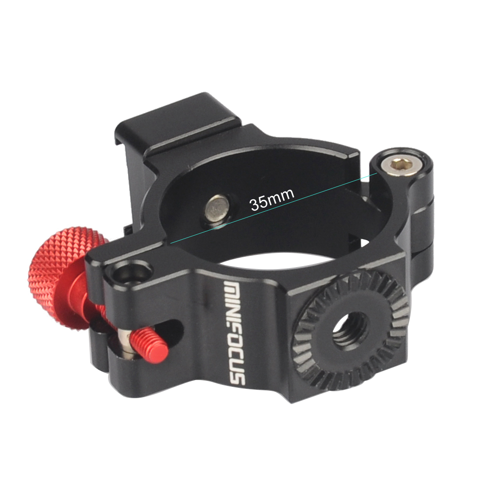 MINIFOCUS pour Feiyutech Clip d'extension anneau de montage Rosette 1/4 ''trous de vis pour Feiyu SPG 2 G6 G6 Plus cardan portable