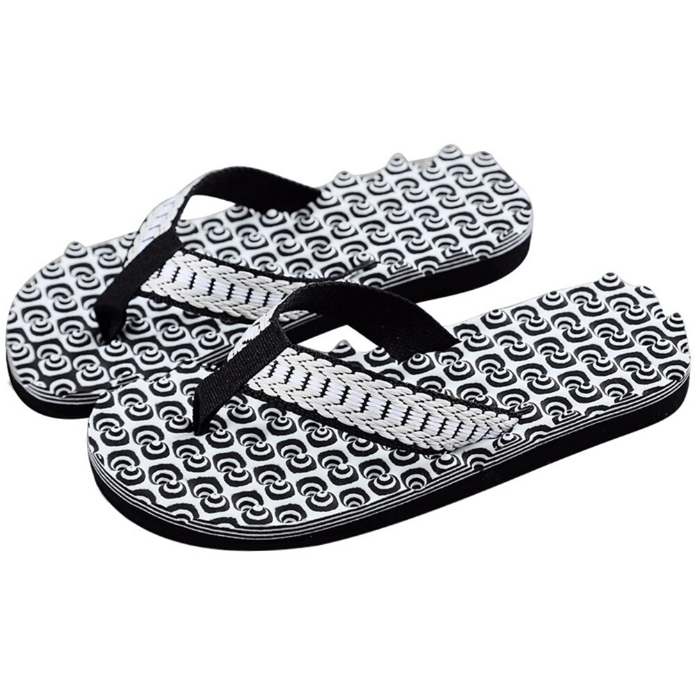 Chanclas de masaje para hombre, sandalias de playa, zapatos informales cómodos, chanclas de , calzado de verano qt213