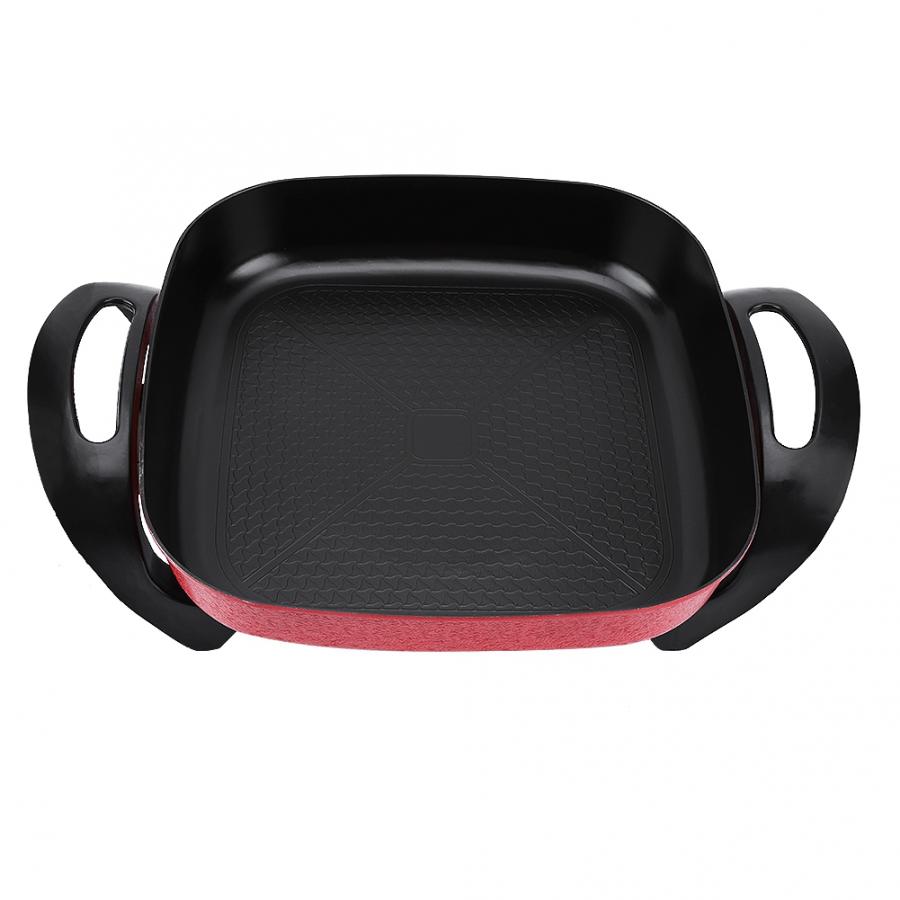 220V 5L CN Plug 1400W Multifunctional Electric Pot Cookware Non-stick Cooking Pot Fry Bake Boil Kitchen Soup Stock Pot