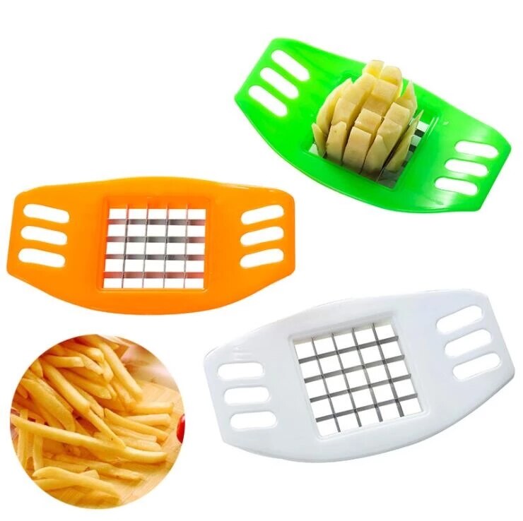 Stainless Steel Vegetable Cutter Manual Veggie Slicer for Carrot Potato Tomato Onion Chopper Dicer Vegetable Fruit Tools: random color