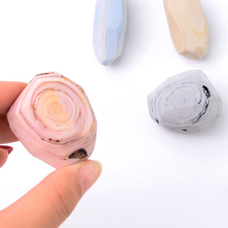 Stone Rubber Eraser Soft Durable Flexible Erasers for Kids Office School Supplies Stationery Student