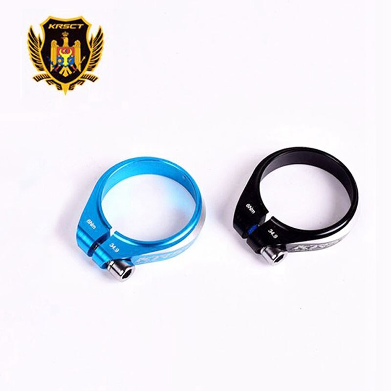 Krsct fiets zadelpenklem aluminium 30.4mm fiets zadelpen buisklem mtb mountainbike zadelklemmen