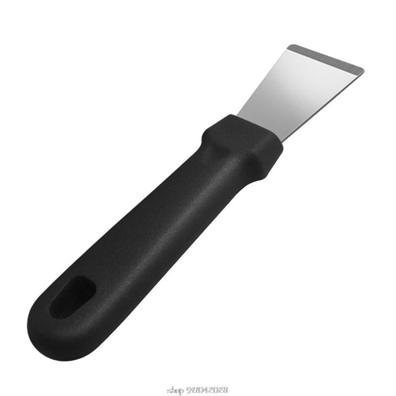 Home Cleaning Tool Glass &amp; Ceramic Hob Scraper Cleaning Utensils Ovens Stoves Induction Hob Multi-Kitchen Cleaning Tool: B straight