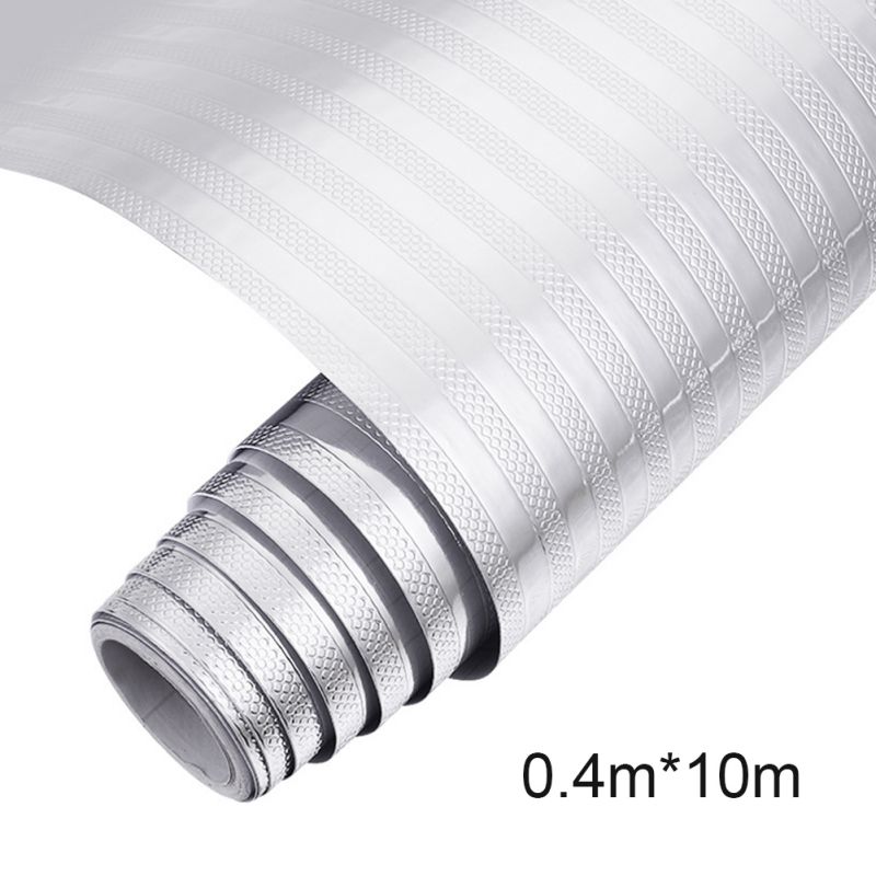 Heat-resistant Oil Proof Stickers Waterproof Wall Stickers Cabinet Stickers Wallpaper Aluminum Foil Paper Kitchen Supplies: C