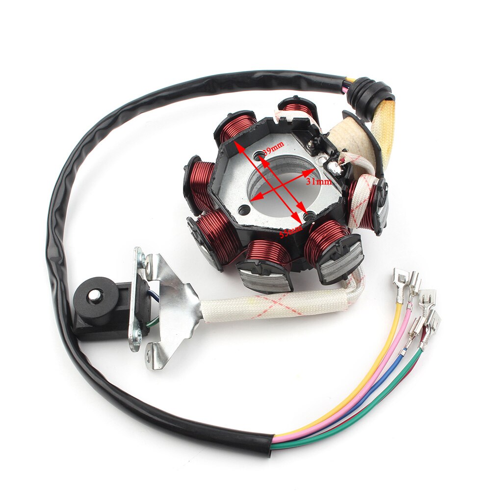 8 Coil Magneto Statorplade Til Cg 125cc 150cc 200... – Grandado - View #5