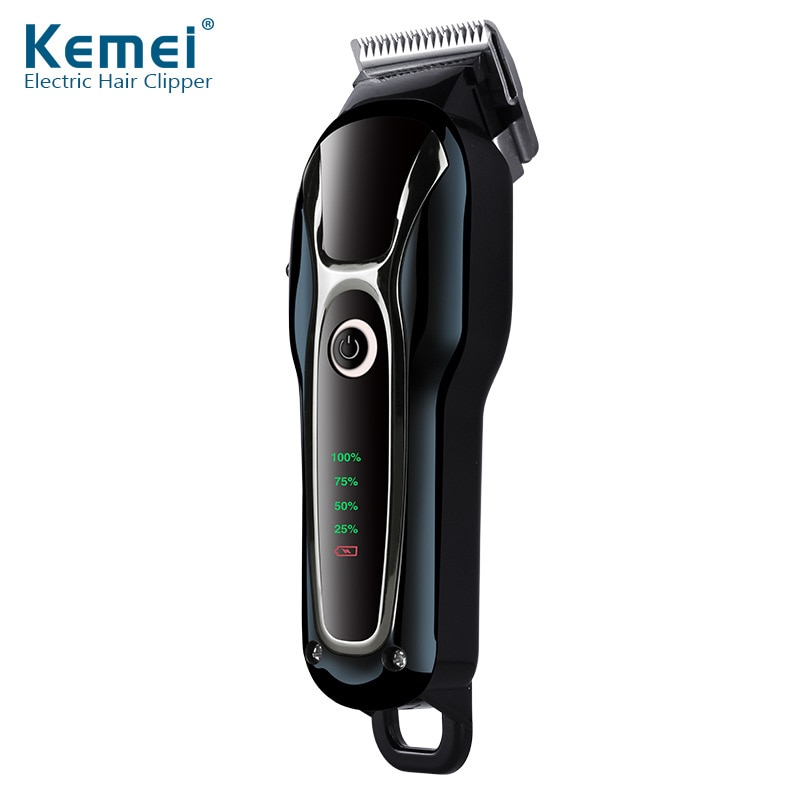 Kemei Dog Hair Trimmer 100-240v Rechargeable Hair Cutting Machine for Cat Hair Remover Animal Hair Clipper for Pet