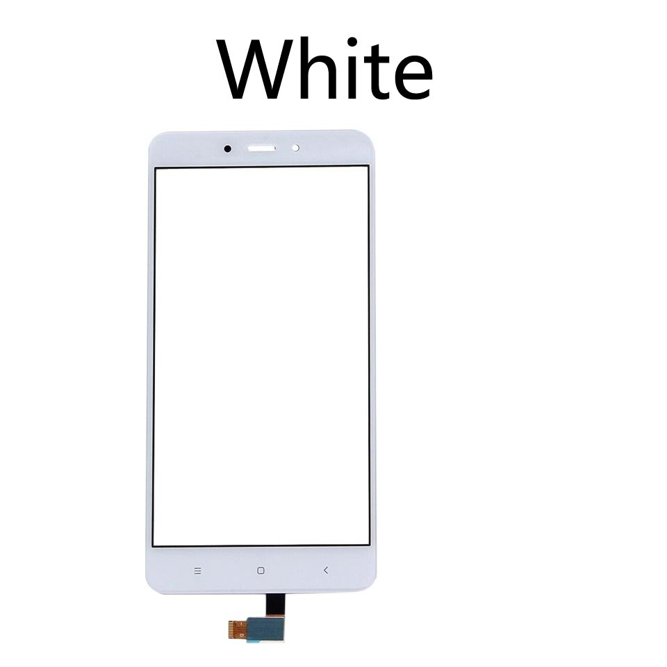 Note4 For Xiaomi Redmi note 4 Touch Screen Panel Sensor 5.5" LCD Display Glass Digitizer Replacement: White-No tool