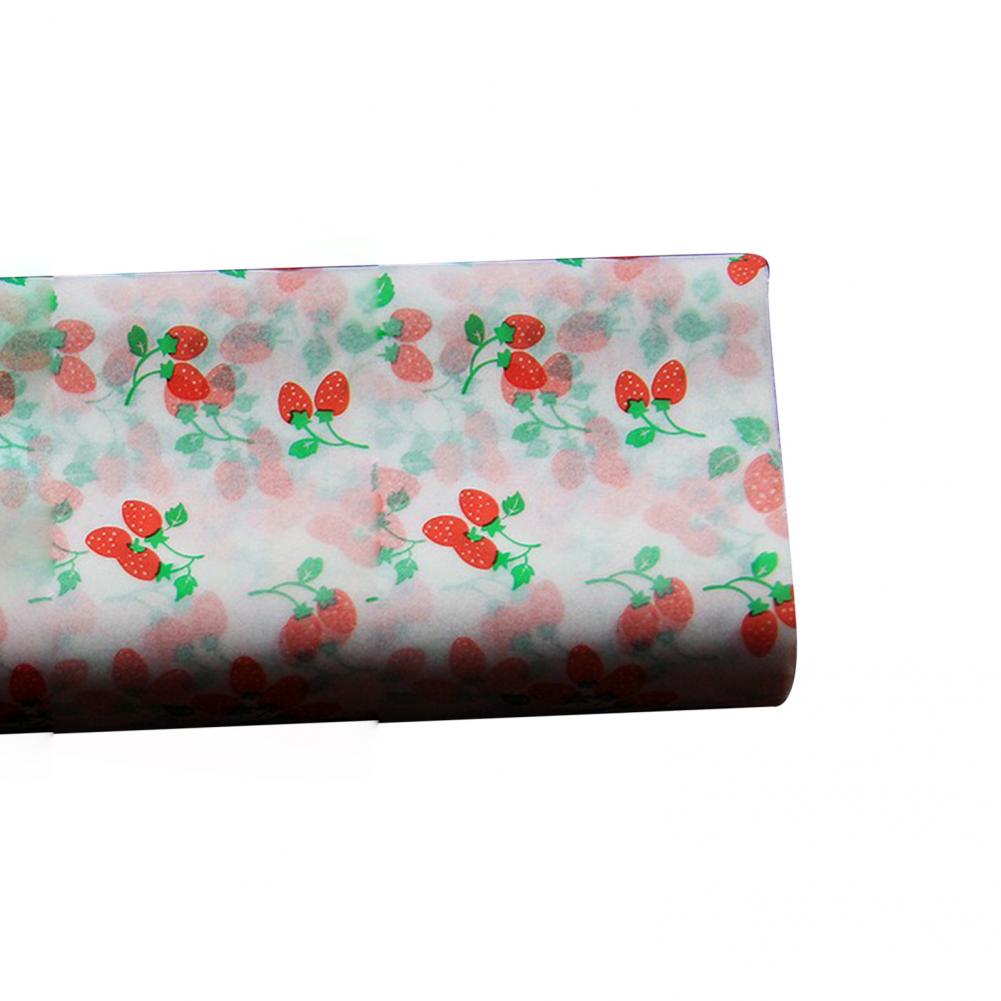 50Pcs Beautiful Hamburger Food Wrapping Tissue Paper Baking Paper Multi Patterns Delicate