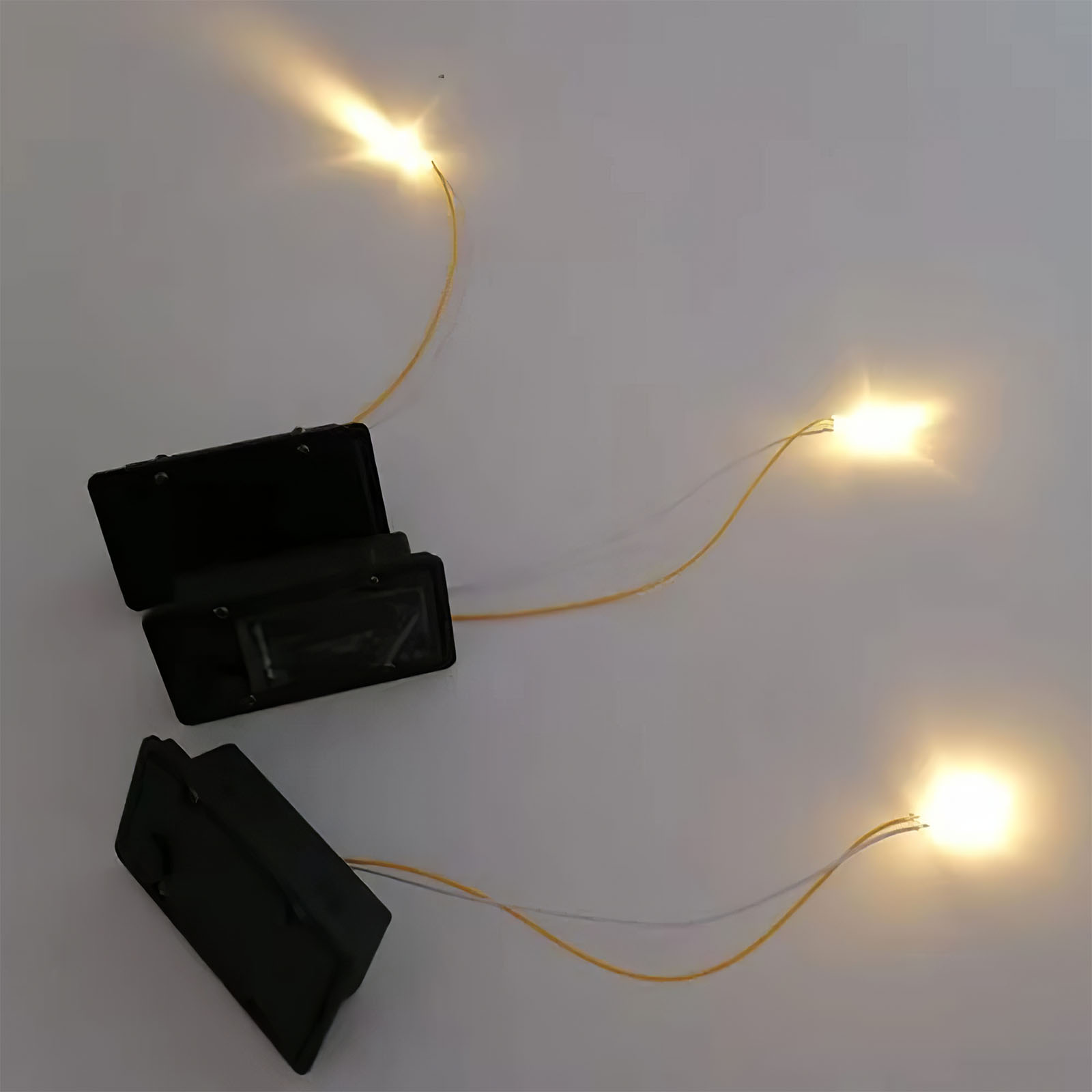 2 Stuks Vervangende Batterij Dozen Waterdicht On/Off Switch Solar Lamp Batterij Box Voor Outdoor Tuin Gazon Vierkante Solar led Licht