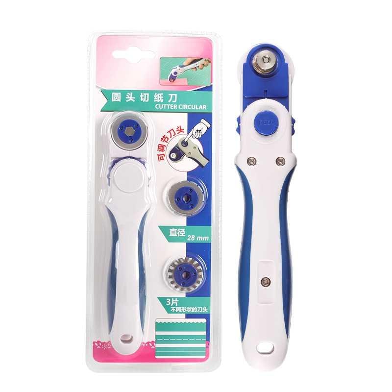 Round Head Utility Knife Can Be Used To Cut Paper, Cut Cloth, Cut Leather, Felt, Plastic Knife, Round Blade, Hob Cutting Tool