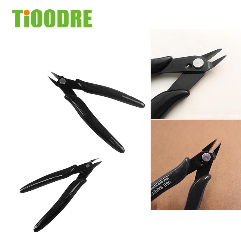 TiOODRE Diagonale Tang Carbon Staal Tang Elektrische Kabel Cutters Snijden Side Knipt Flush Tang Diagonale Tang Reparatie Tool