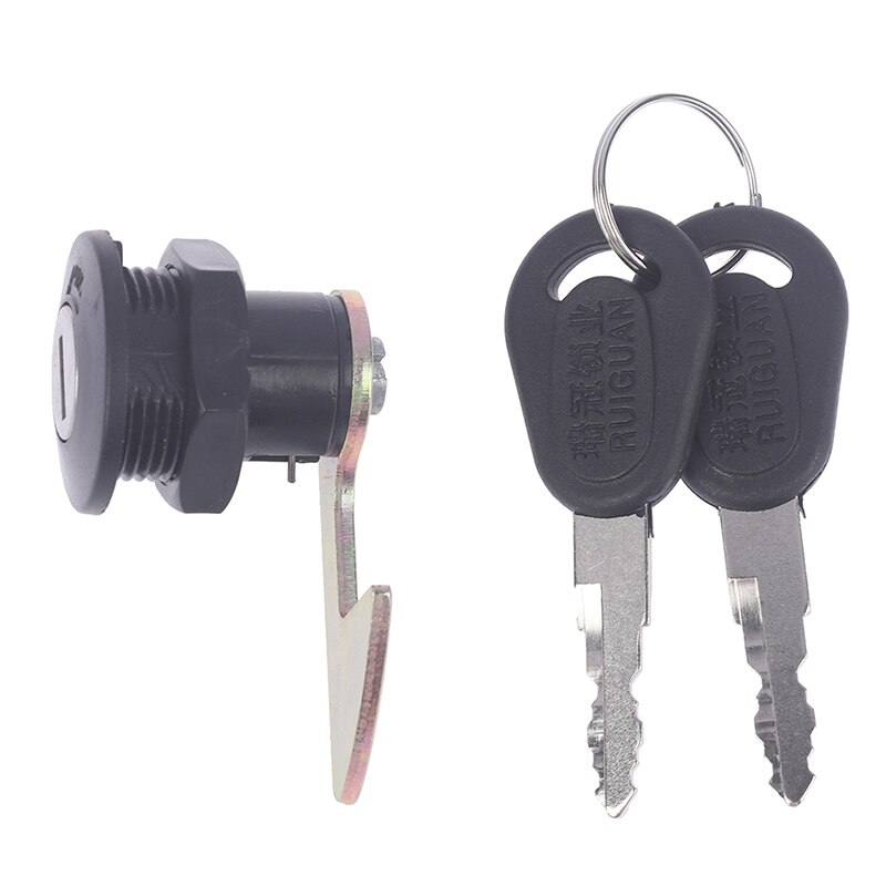 Verrou de coffre de trottinette électrique, accessoires de verrouillage arrière en métal pour moto