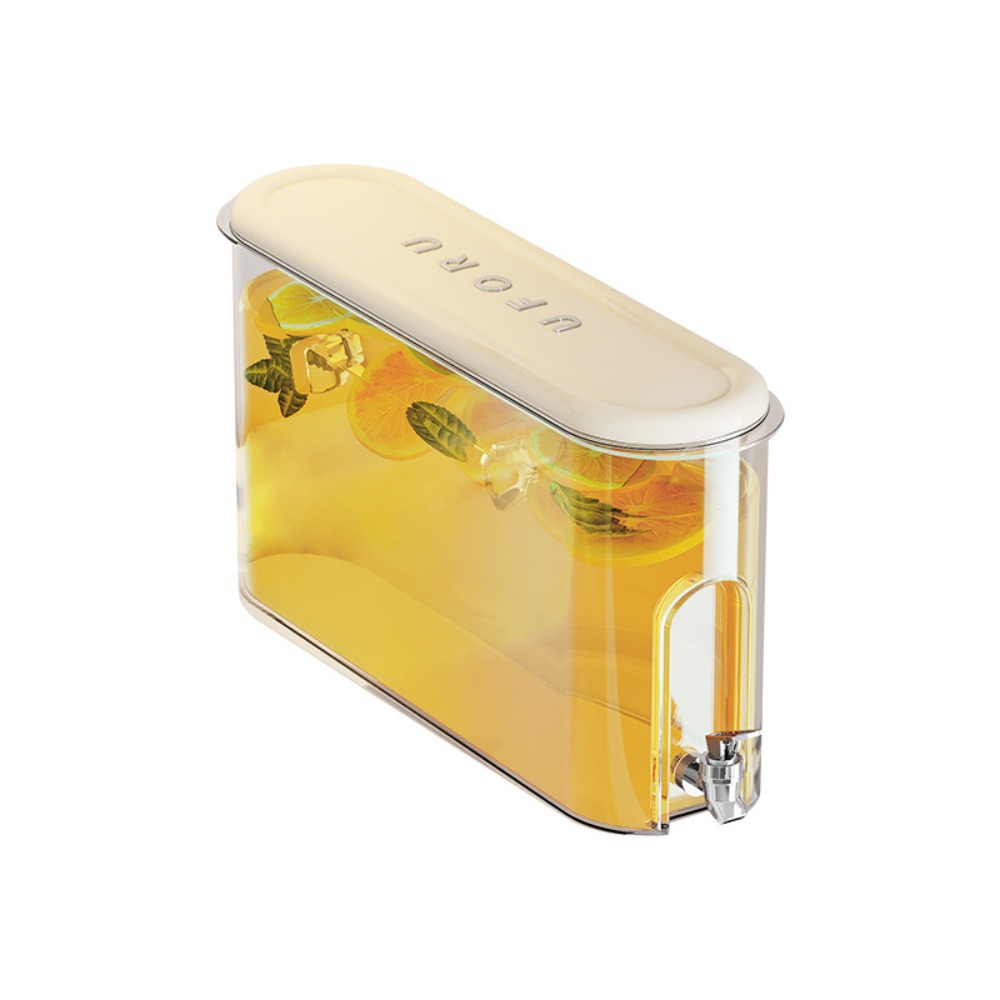 Beste waterkoker voor in de koelkast, drankdispenser met 4l watertanks en kraan, bpa-vrij, geschikt voor feestjes en dagelijks gebruik.: Hemelsblauw