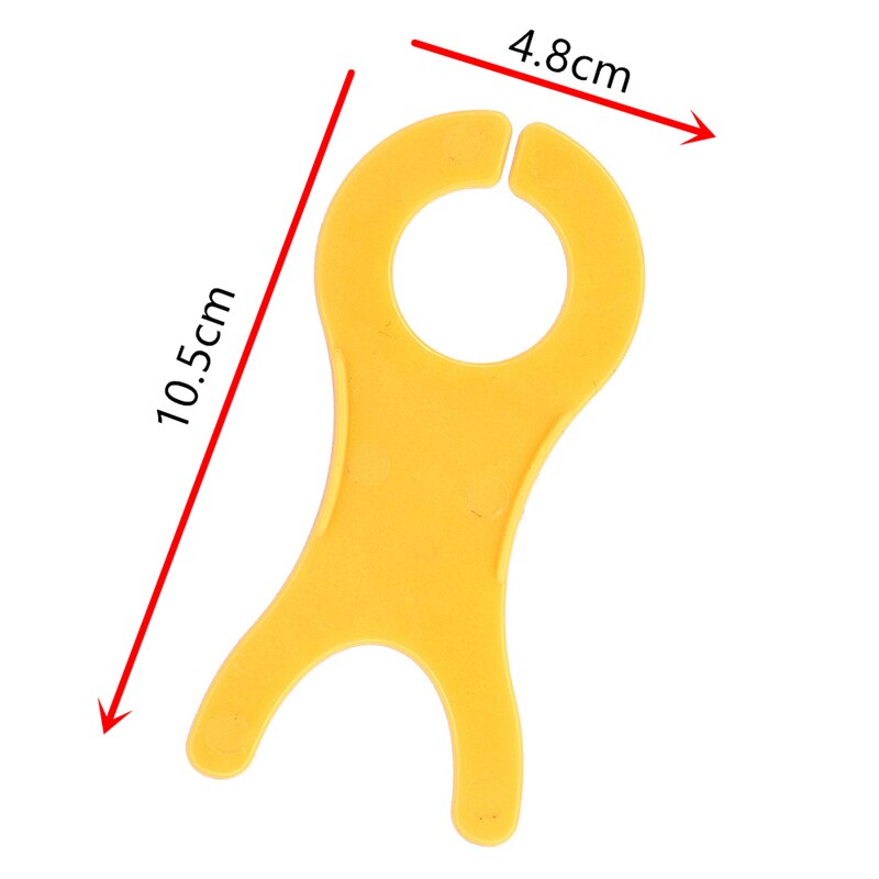 Top 5 stk/sæt farverige plastikspoler spoler spoler arrangør til syning af bånd sejlgarn håndværk værktøj spoleopruller