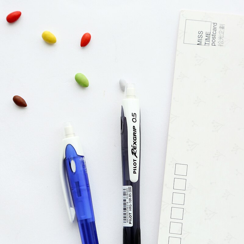 Japon Pilot 1 pièces crayon mécanique avec gomme sur le dessus HRG-10R 0.5mm stylo promotionnel à faible coût