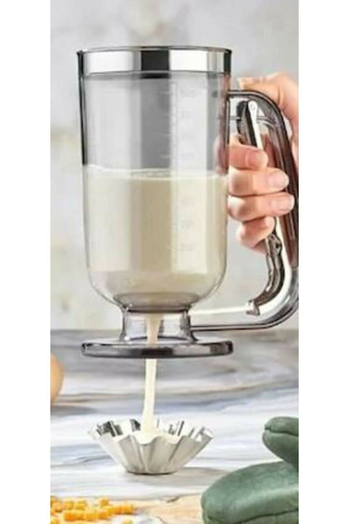 Pancake Dough Waffle Jam Dispenser Pudding Dough Porter Pancake Mix Dispenser Batter Perfect Baking Tool Muffins Batter Pourer