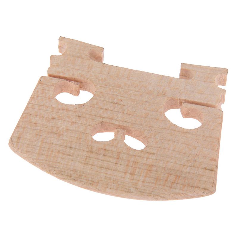 Violin parts Violin-Bridge-5pc-4/4 Maple Bridge Violin Parts, 4 Piece