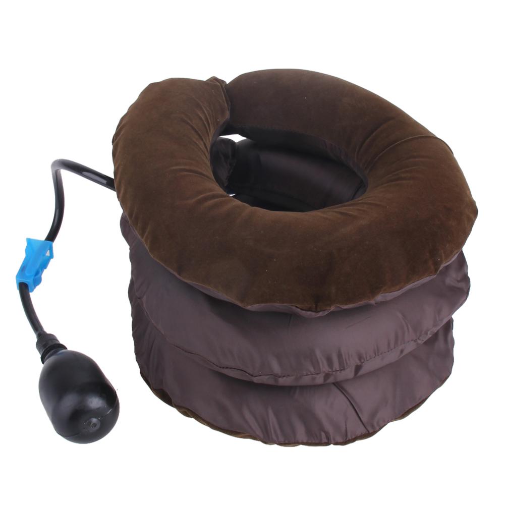 Massage oppustelig nakkepude oppustelig u formet rejse pude bil hoved nakkestøtte luftpude til rejse nakke pude