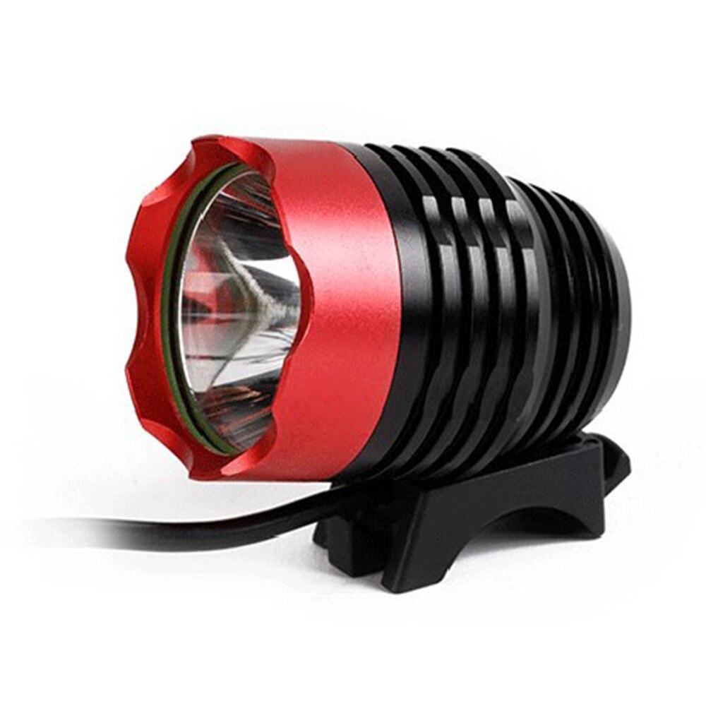 T6 LED Bike Light Front Handlebar Bicycle Spotlight MTB Lamp Riding Headlight DC USB Port for Cycling Mountain Bike Accessory ﻿