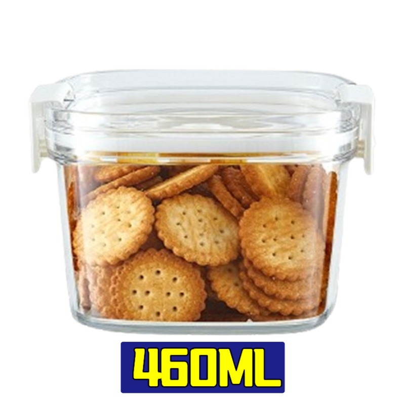 Vacuum Sealed Food Container Fresh-Keep Box Large Capacity Food Dispenser Transparent Storage Jars with Vacuum Pump Fruit Tank: Light Grey