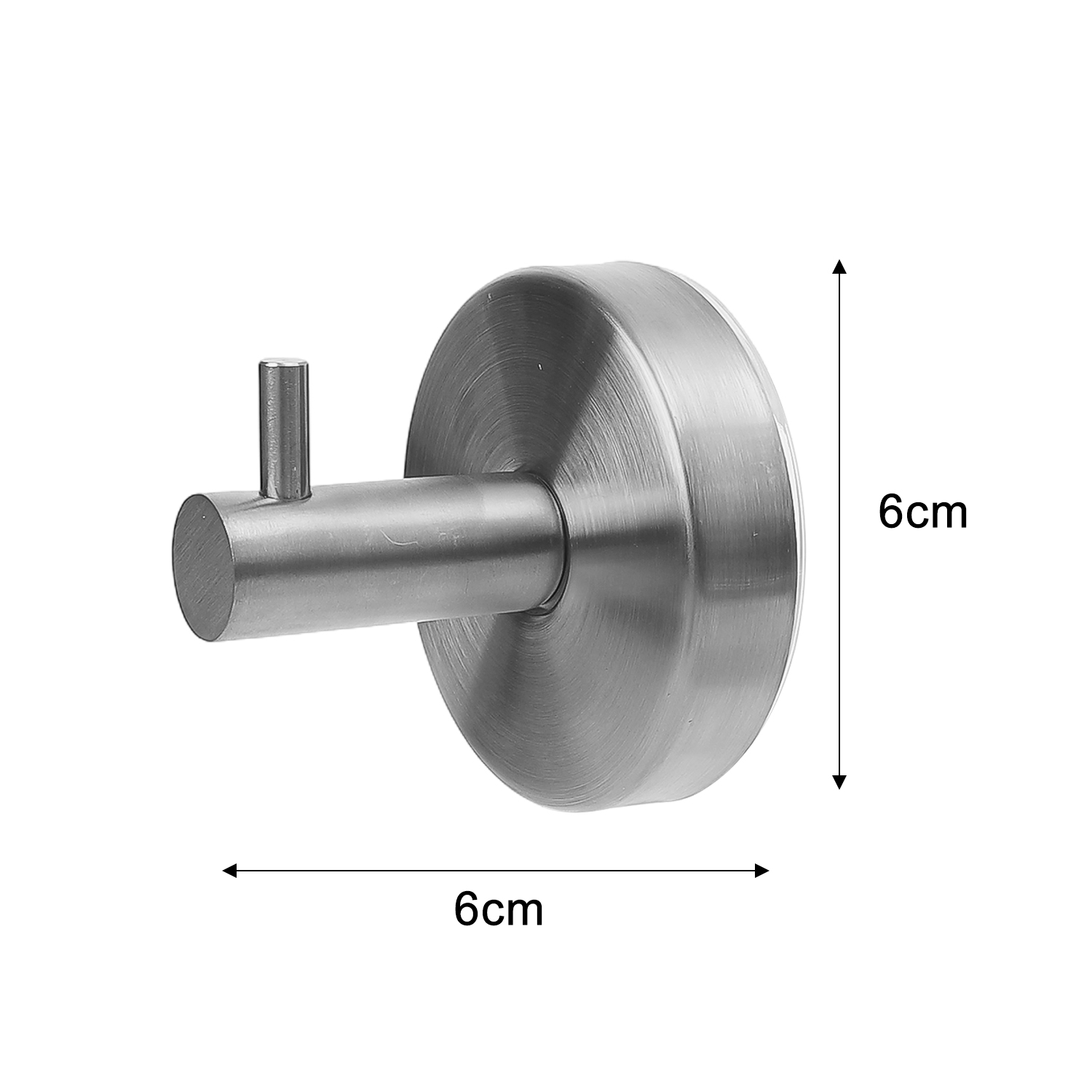 Edelstahl Saugnapf Haken Starke Vakuum Badezimmer Wand Halterung Haken Wasserdichte Handtücher Tasche Schlüssel Halter Wiederverwendbare Wand Kleiderbügel: M / plum