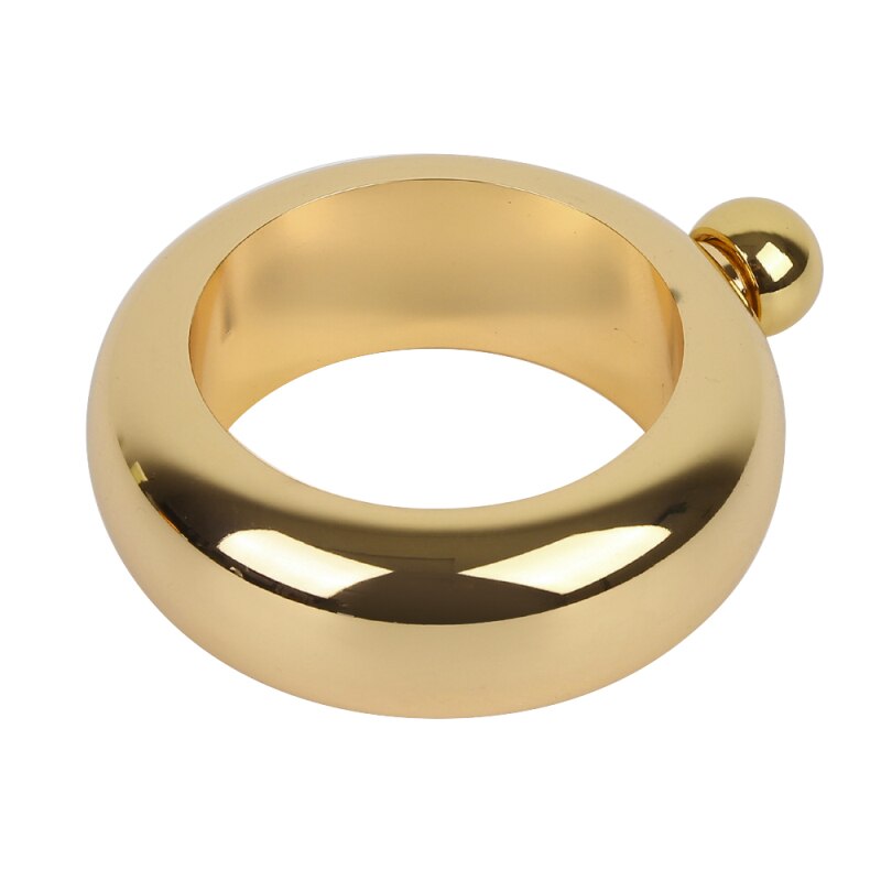 Portable Mini Hip Flask Bangle Bracelet Hip Flask With Funnel Stainless Steel Alcohol Whiskey Metal Hip Flask Pocket Flagon: 06