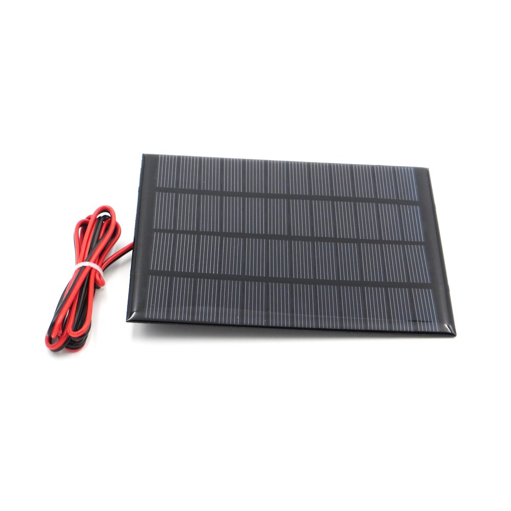 1pc x 12V 167mA with 100cm extend wire Solar Panel Polycrystalline Silicon DIY Battery Charger Small Mini Solar Cell cable toy