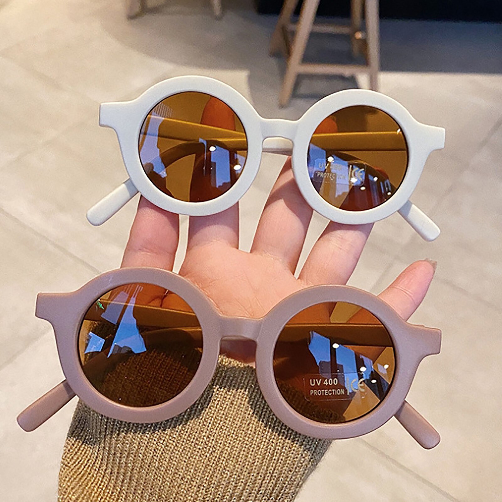 2-6Y Kid Eye occhiali da sole Vintage Girls Cute occhiali da sole Party Eyewear Shades Lovely Children studenti per regalo UV400