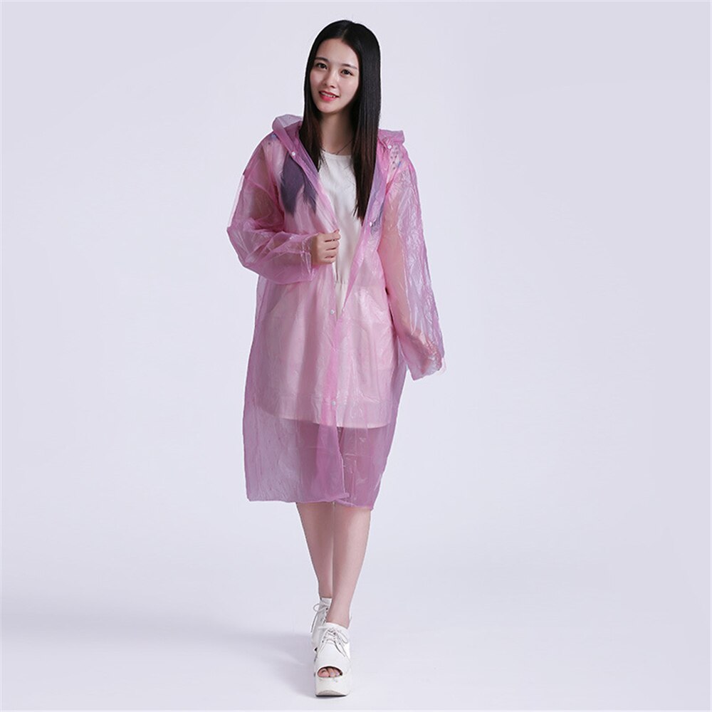 Women Raincoat Thickened Waterproof Rain Coat Women Scrub Tour Waterproof Rainwear Suit