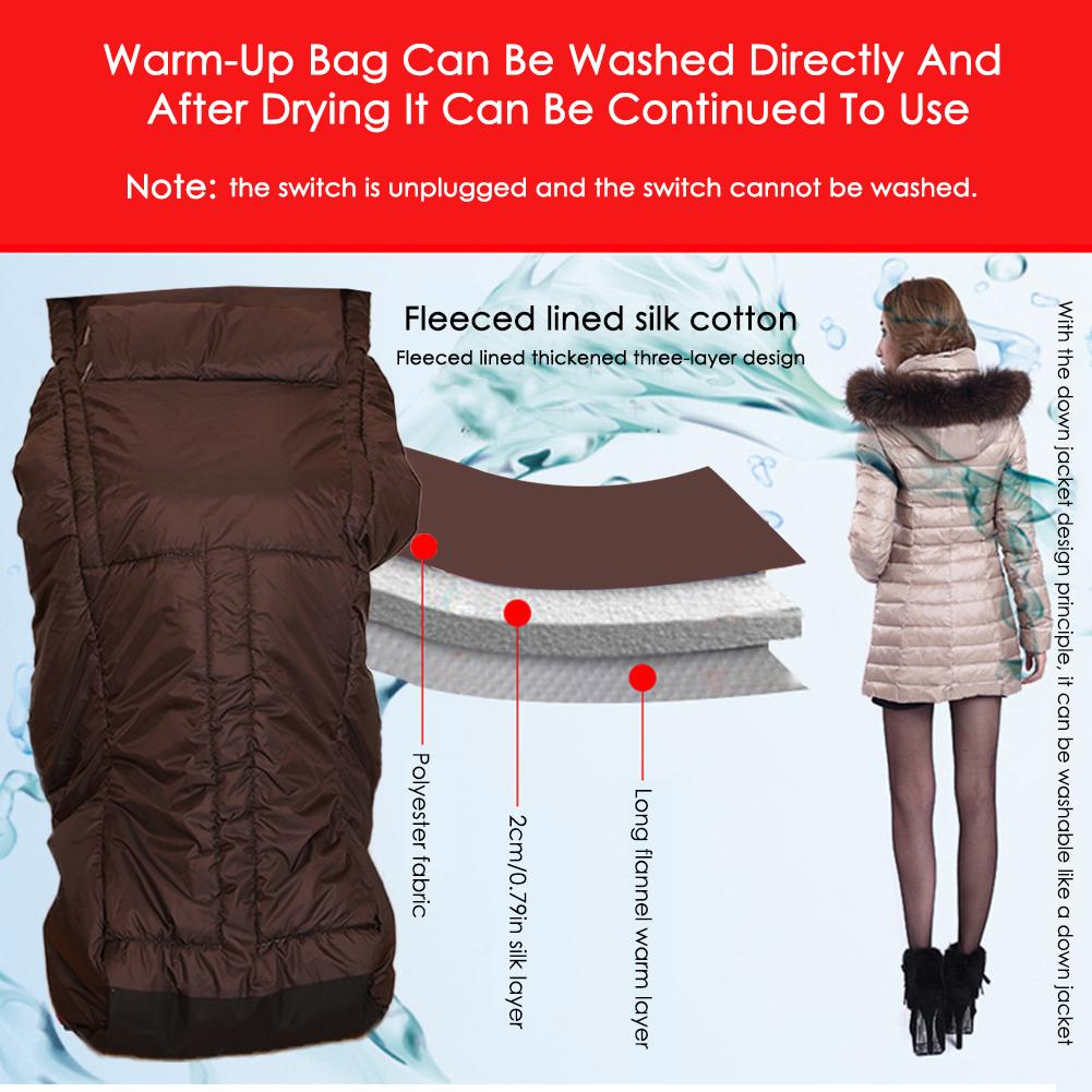 Electric Heating Warmr Winter Body Warm Sleeping Bag Washable Thickening Pack Acupoint No Radiation Warm Foot Leg Bag