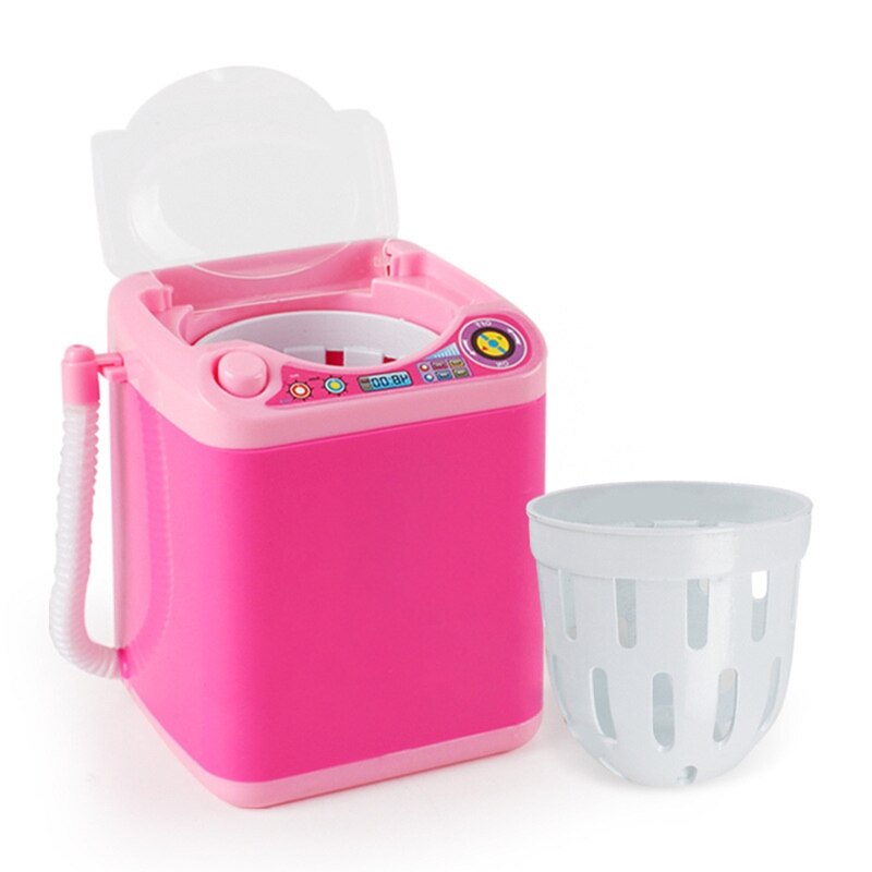 Automatic Mini Washing Machine Makeup Sponge Powder Puff Cleaning Machine BX0D