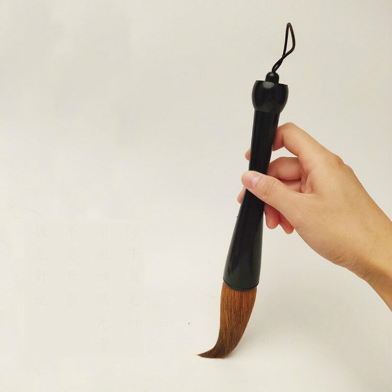 Caligrafia Chinesische Kalligraphie Pinsel Trichter-förmigen Bär Wolf Haar Pinsel Stift Frühling Couplet Malerei Schreibtafel Pinsel Tinta China