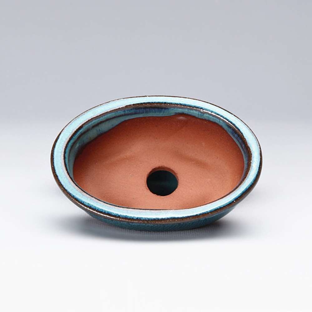 Chinese Style Bonsai Pots Breathable Stoneware Bonsai Pots With Holes Chinese Style Bonsai Training Flowerpot Ceramic Craft