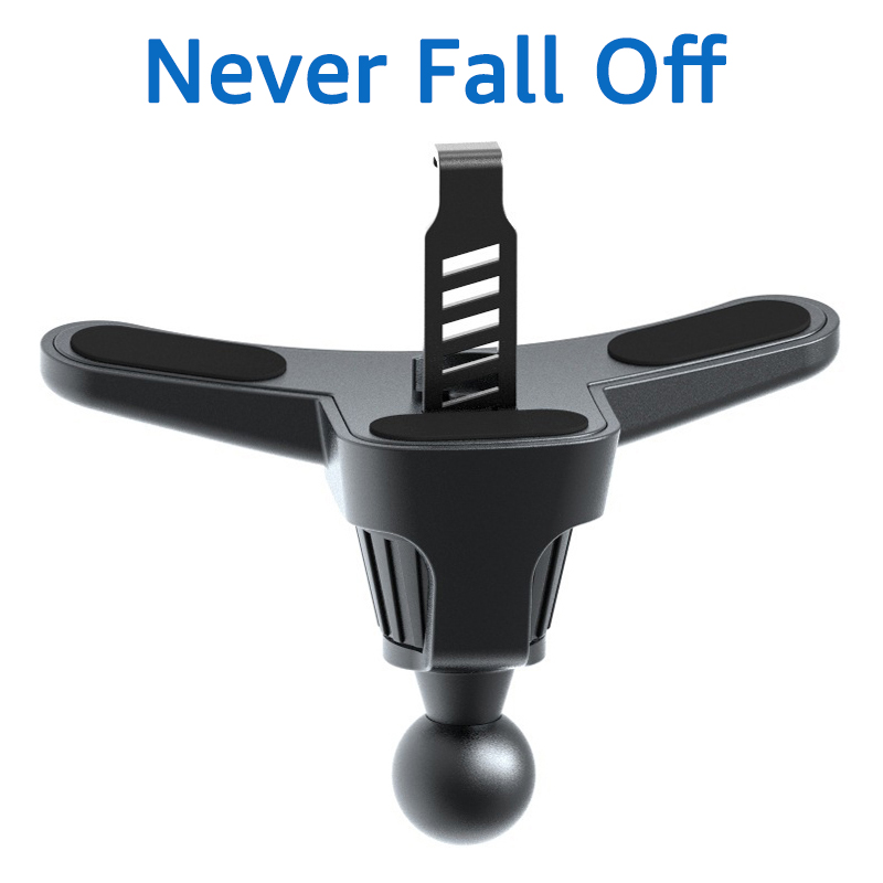 Universal 17mm Ball Head for Car Air Vent Phone Holder Clips 360 Degree Rotation Car Air Outlet Hook Clamp for Phone Mount Stand