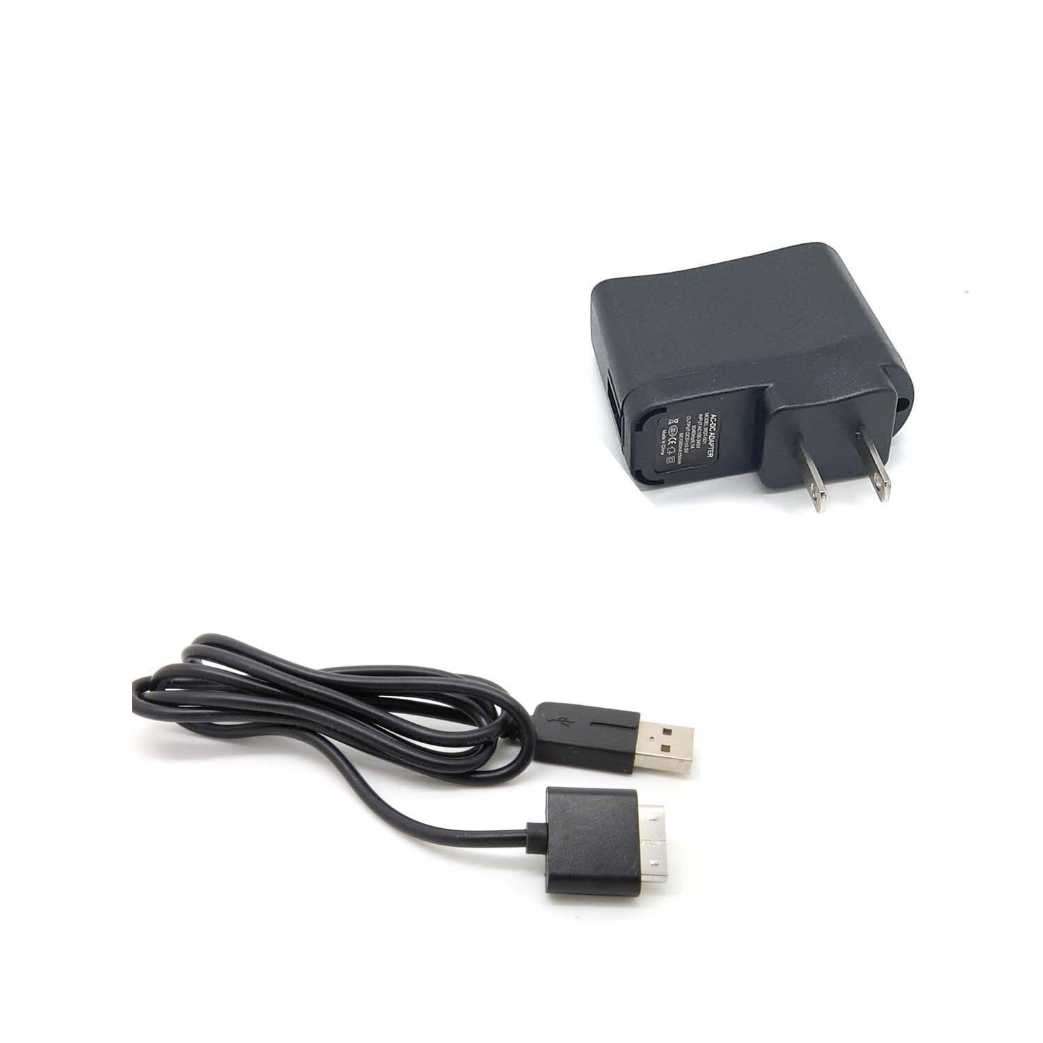 WALL CHARGER & Black USB Sync charger data Cable cord for Sony PSP GO PSGO