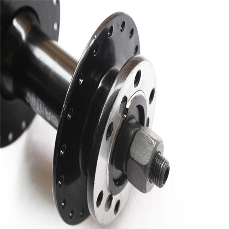 Steel Material Quick Release Bike Hub Front Rear Mountain Road Bike Hubs Disc Card Bicycle Cycling Bike Disc Brake Bearing Hubs