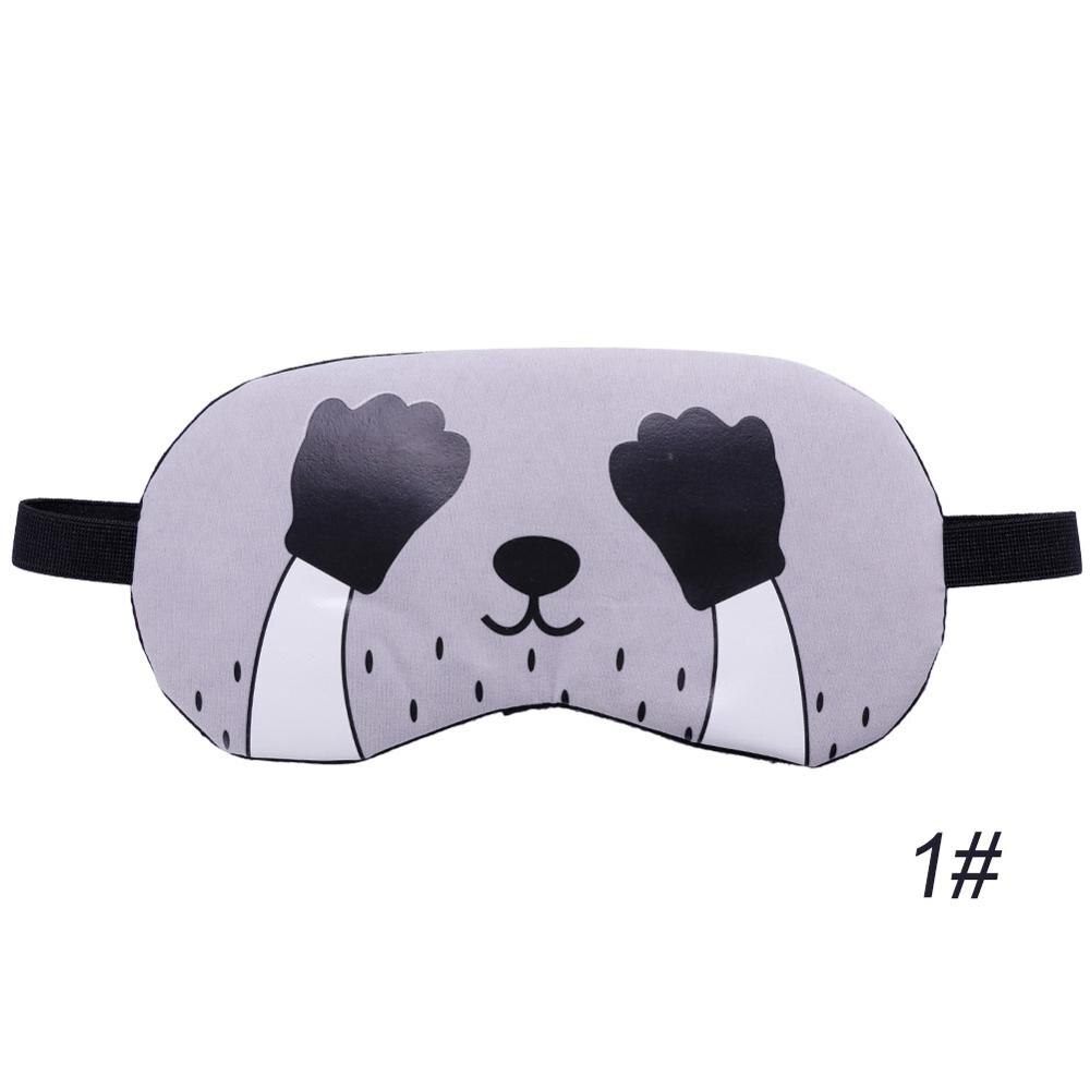 1PC dormir descanso ojo máscara antifaz acolchado opaco de relajarse ayuda vendas belleza del cuidado de los ojos Herramienta #280205: 1