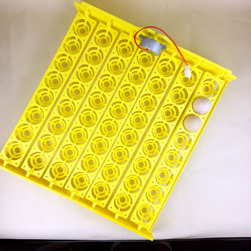 Automatische Broederij Machine Onderdelen Gevogelte 110V 220V Capaciteit 56 Eend Kip Plastic Eierrekje Voor Incubator Met Auto turn Motor: 220V