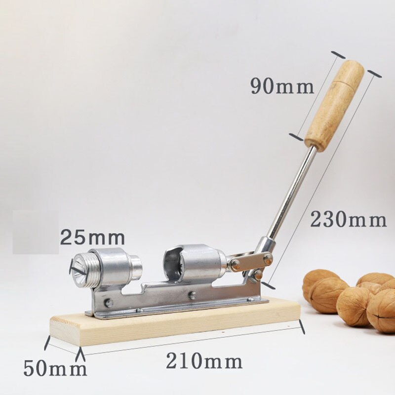 Heavy Duty Pecan Filbert Walnut Nut Hazelnut Cracker Nutcracker Clamp Plier Sheller Crack Almond Kitchen Clip Tool Machine